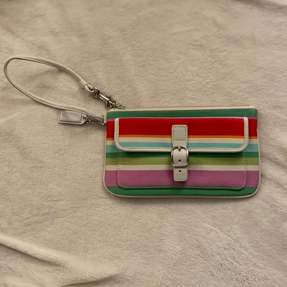Great condition coach wristlet